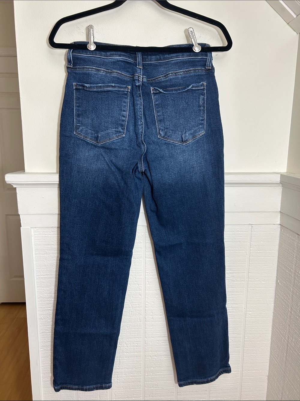 Kut From The Kloth High Rise Reese Fab Ab Ankle Straight Leg Denim Jeans size 6 - Picture 3 of 8